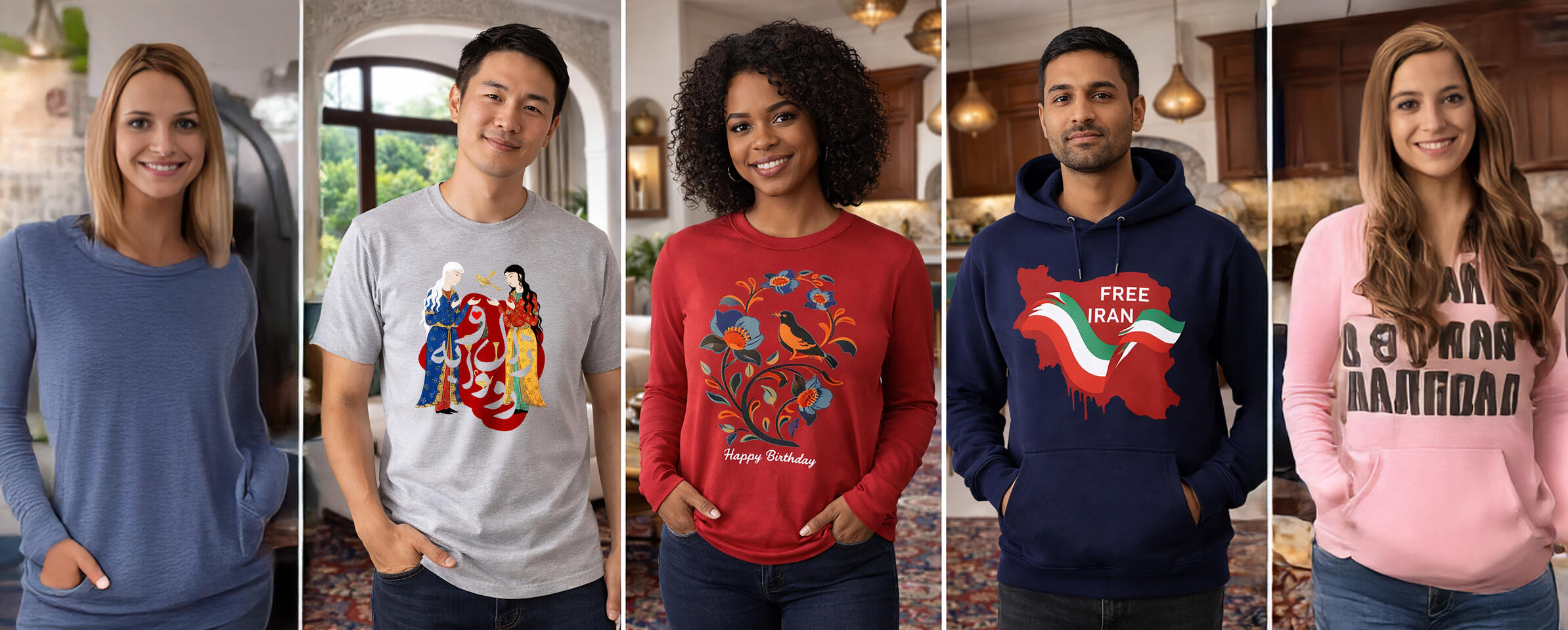 Lovers of Iranian legends